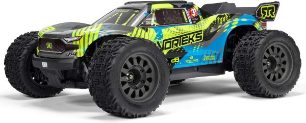 ARRMA RC Truck 1/10 VORTEKS 4X4 223S BLX BRUSHLESS Stadium Truck RTR (Battery and Charger Not Included) with DSC, Teal, ARA4305V4T2 - Image 2