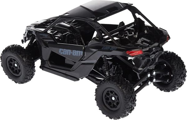 New-Ray 58193B New-Ray-58193B-1:18 Scale Toy CAN-AM Maverick X3 X Turbo Black, Adults Unisex - Image 3