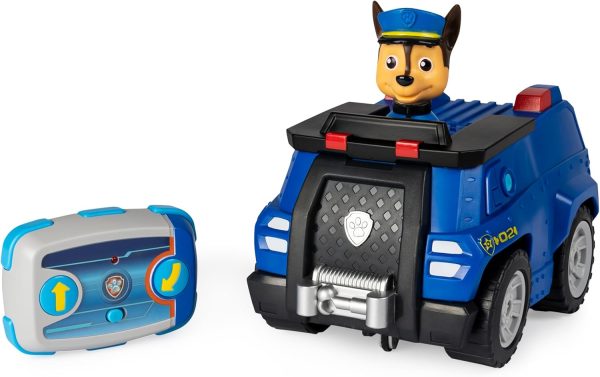 Paw Patrol, Chase Remote Control Police Cruiser with 2-Way Steering, for Kids Aged 3 and Up - Image 2