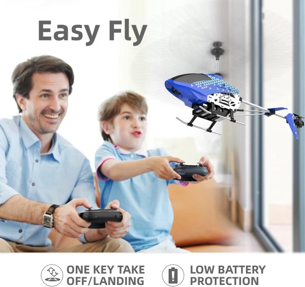 Cheerwing U12S Mini RC Helicopter with Camera Remote Control Helicopter for Kids and Adults - Image 4