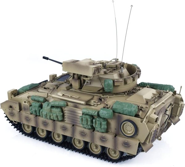 TOUCAN RC HOBBY Tongde 1/16 RC Tank M2A2 Bradley Infrared Barrel Recoil Electric Toy Model No BB - Image 6