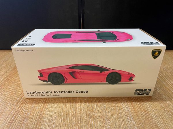 CMJ RC Cars Lamborghini LP700-4 Remote Control RC Car Officially Licensed 1:24 Scale Working Lights 2.4Ghz. Great Kids Play Toy Auto (Pink) - Image 9