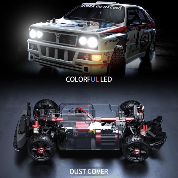 MJX Hyper Go 14302 Brushless RC Drift Car,1/14 2.4G RTR Remote Control Car for Adult,4WD Off-Road Racing Car,42KM/H High Speed All-Road Electric Hobby Toy Truck - Image 6