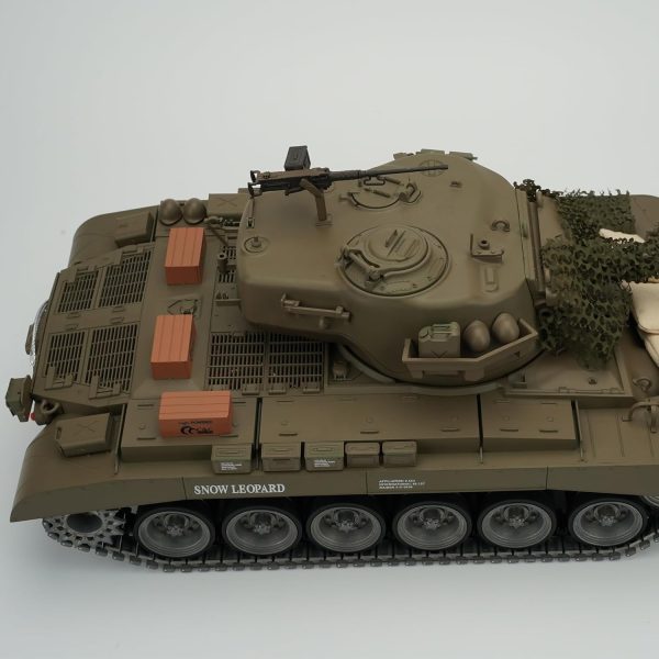 Modified Edition 1/16 Remote Control US M26 Pershing Heavy Tank (Upgraded/Metal Road Wheel & Tracks & Sprocket Wheel & Idle Wheel)(5000mah Nimh Battery)(Steel Gear Gearbox) - Image 9