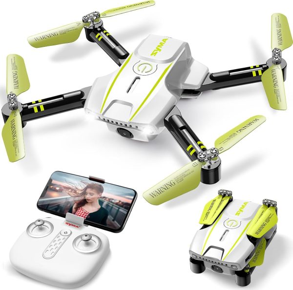 SYMA Mini Drone with Camera for Adults Kids-720P FPV Camera Drones with Remote Control RC Quadcopter with Headless Mode, One Key Start, Speed Adjustment, 3D Flips for Beginners - Image 2