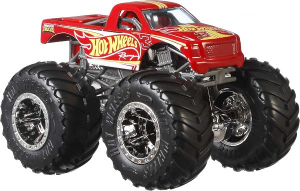 Hot Wheels Monster Trucks Toy Truck 12-Pack, Set of 12 Die-Cast 1:64 Scale Vehicles, For Kids & Collectors (Styles May Vary) (Amazon Exclusive) - Image 4