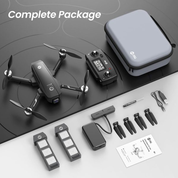 Holy Stone HS720E Drones with Camera for Adults 4K,Integrated Remote ID, 2 Batteries 46 Min Flight Time, 5GHz FPV Transmission, 130° FOV EIS Camera,Drone with 4K/30FPS Video,Brushless Motor, Auto Return, Follow Me, GPS Drone for Beginner - Image 9