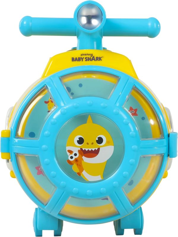 Dynacraft Baby Shark Submarine Ride-on for Ages 1.5-3 Years - Image 4