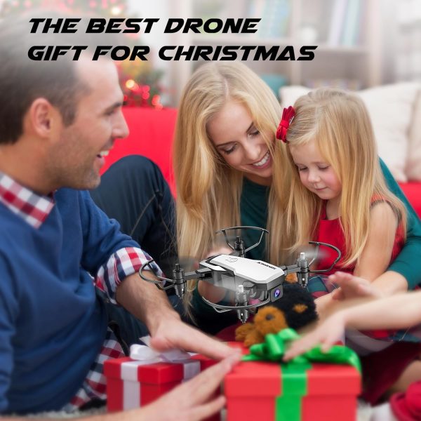 X300C Mini Drone with Camera 720P HD FPV, RC Quadcopter Foldable Drone, Drone With Altitude Hold, 3D Flip, Headless Mode, Gravity Control and 2 Batteries, Gifts for Kids, Adults, Beginner - Image 7