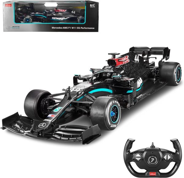 RASTAR RC Car 1/12 Scale 2.4Ghz Mercedes-AMG F1 W11 EQ Performance Officially Licensed RC Series Radio Remote Control Car - Image 2