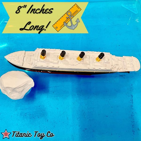 Titanic Bath Boat And Pool Toy By TitanicToyCo, RMS Titanic Toys For Kids, Historically Accurate Titanic Toy, Titanic Ship, Titanic Cake Topper, Titanic Figurine, Titanic Boat, Titanic Replica - Image 3