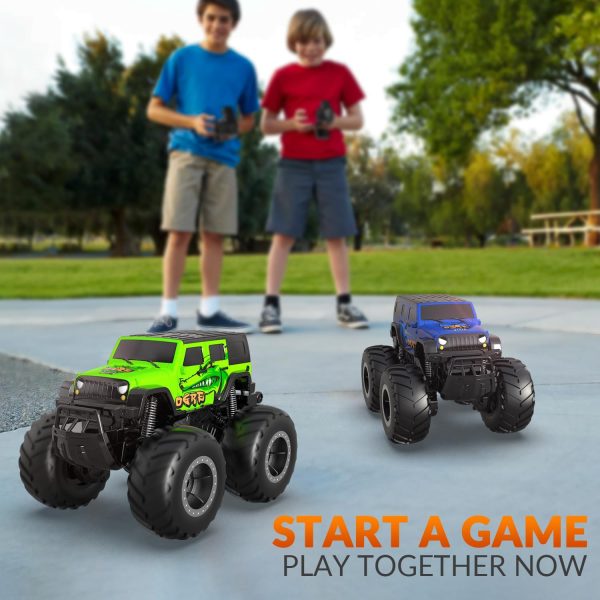 STEMTRON Amphibious Remote Control Car Toys for Boys 2.4GHz 1:16 All Terrain Off-Road RC Car Waterproof RC Monster Truck Kids Pool Toys Remote Control Boat Gifts for Kids Boys - Image 9