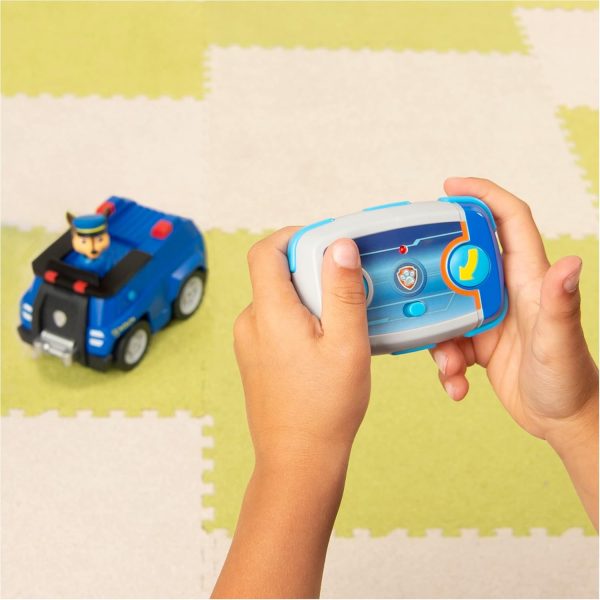 Paw Patrol, Chase Remote Control Police Cruiser with 2-Way Steering, for Kids Aged 3 and Up - Image 6