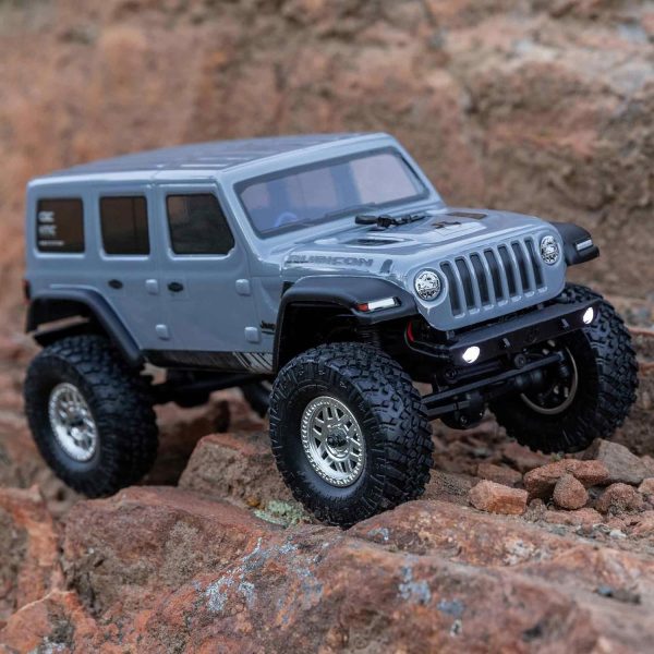 Axial RC Truck SCX24 2019 Jeep Wrangler JLU CRC, Gray: 1/24 4WD RTR (Battery and Charger Included), AXI00002V3T3 - Image 6