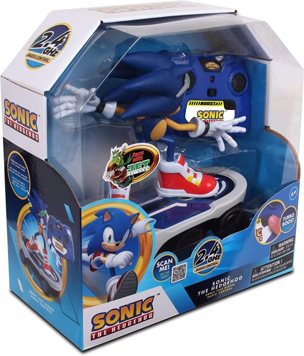 NKOK Sonic NKOK Free Rider R/C, Turbo Boost Feature: Goes from Fast to Super-Fast, Allows Children to Pretend to Drive and Have Fun at The Same Time, for Ages 6 and up - Image 7