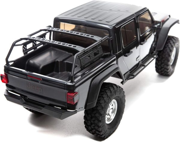 Axial RC Truck 1/10 SCX10 III Jeep JT Gladiator Rock Crawler with Portals RTR (Batteries and Charger Not Included), Gray, AXI03006BT1 - Image 6