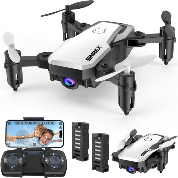 X300C Mini Drone with Camera 720P HD FPV, RC Quadcopter Foldable Drone, Drone With Altitude Hold, 3D Flip, Headless Mode, Gravity Control and 2 Batteries, Gifts for Kids, Adults, Beginner - Image 10