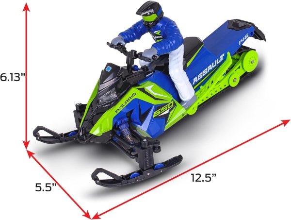 NKOK 2.4GHz Polaris® RC (RTR) Switchback Assault (Green w/Blue) - Image 5