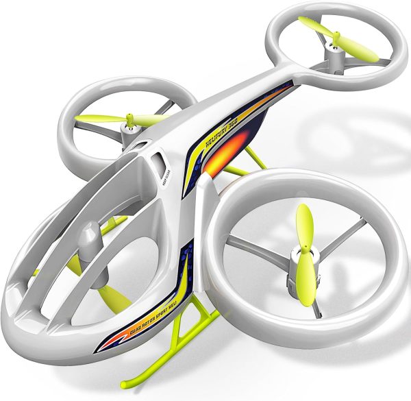 SYMA Remote Control Helicopter, TF1001 Aerobatic Airplane for 8-12 Kids with Altitude Hold,3.5 Channel,Gyro Stabilizer,Low Battery Reminder,Indoor RC Drone Helicopter Gift Toy for Boy Girl White - Image 2