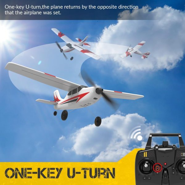 VOLANTEXRC RC Plane for Beginners, 3CH Airplane 2.4Ghz Remote Control Plane for Adults (76101) - Image 4