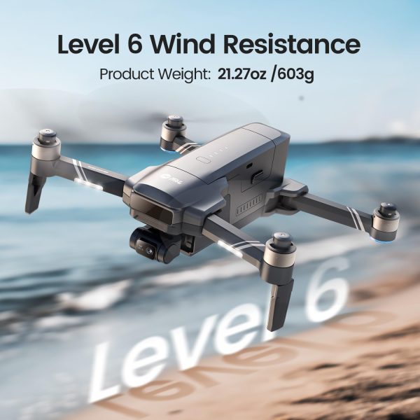 Holy Stone HS600D 3 Axis Brushless Gimbal GPS Drones with Camera for Adults 4K, FPV Drone, 8K Image, 4K/30FPS Video, 48MP Photo, 80 Min Flight, Auto Return, 20000Ft Control, QuickShot, Upgraded HS600 - Image 7