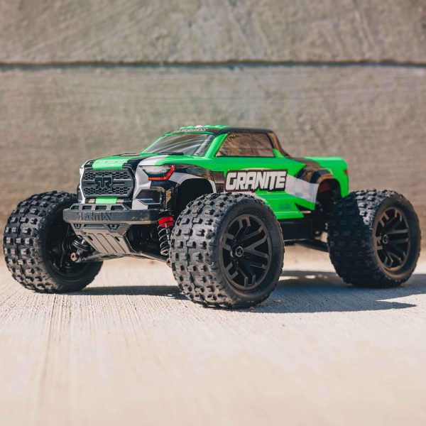 ARRMA RC Truck 1/18 Granite GROM MEGA 380 Brushed 4X4 Monster Truck RTR with Battery & Charger, Green, ARA2102T3 - Image 7