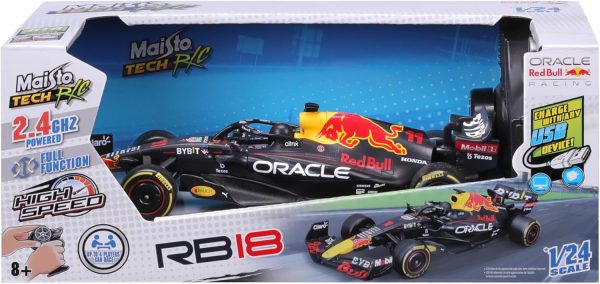 Maisto Tech RC 1:24 Oracle Red Bull Racing RB18 (2022) - Image 8