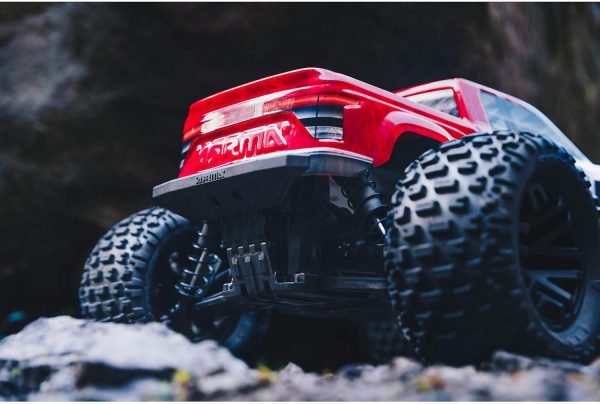 ARRMA RC Truck 1/10 Granite 4x4 MEGA 550 Brushed Monster Truck RTR, RED, ARA4202XV3T2 - Image 7