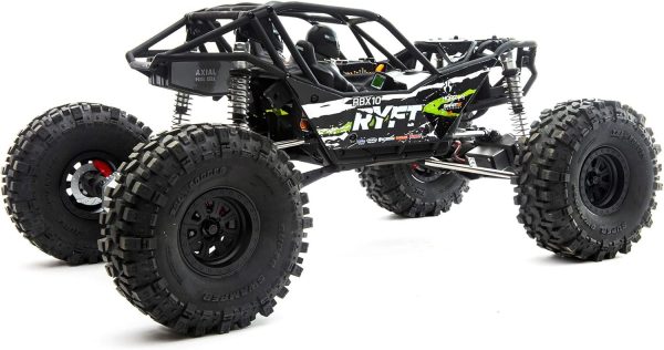 Axial RC Truck 1/10 RBX10 Ryft 4WD Brushless Rock Bouncer RTR (Battery and Charger Not Included), Black, AXI03005T2 - Image 5