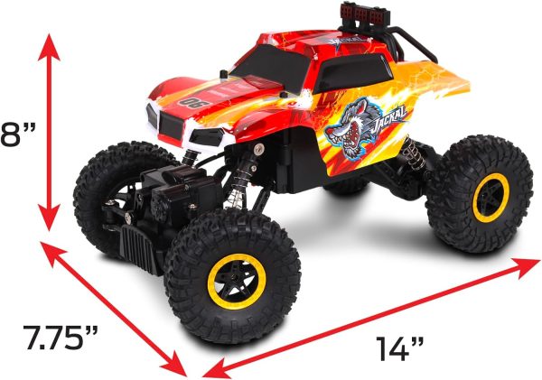 NKOK Mean Machines Jackal Rock Crawler; High Flex Suspension System; 4x4 Powerhouse; Dominate Any Terrain - Image 4