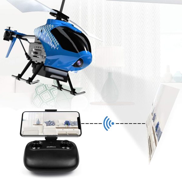 Cheerwing U12S Mini RC Helicopter with Camera Remote Control Helicopter for Kids and Adults - Image 3