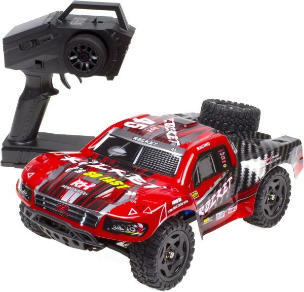 Cheerwing 1:16 Scale Short Course RC Car, 40KM/H High Speed 4WD Remote Control Truck Off-Road Remote Control Car - Image 2