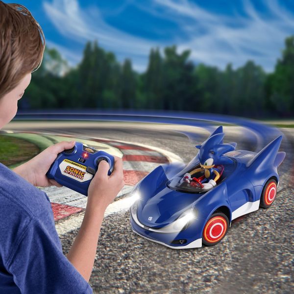 Sonic and Sega All Stars Racing Remote Controlled Car - Sonic the Hedgehog, For Ages 6 and up, Allows Children to Pretend to Drive and Have Fun at the Same Time! - Image 5