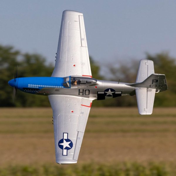 E-flite RC Airplane P-51D Mustang 1.2m BNF Basic (Transmitter, Battery and Charger Not Included) with AS3X and Safe Select “Cripes A’Mighty 3rd”, EFL089500 - Image 6