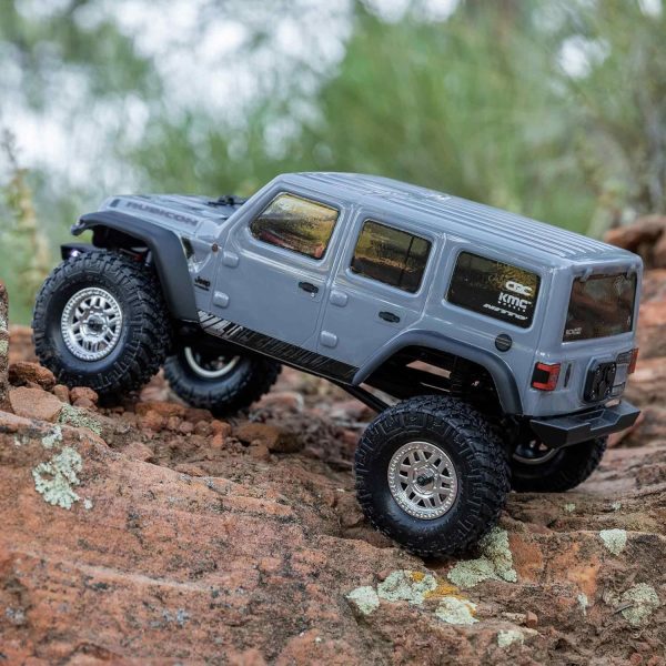 Axial RC Truck SCX24 2019 Jeep Wrangler JLU CRC, Gray: 1/24 4WD RTR (Battery and Charger Included), AXI00002V3T3 - Image 5