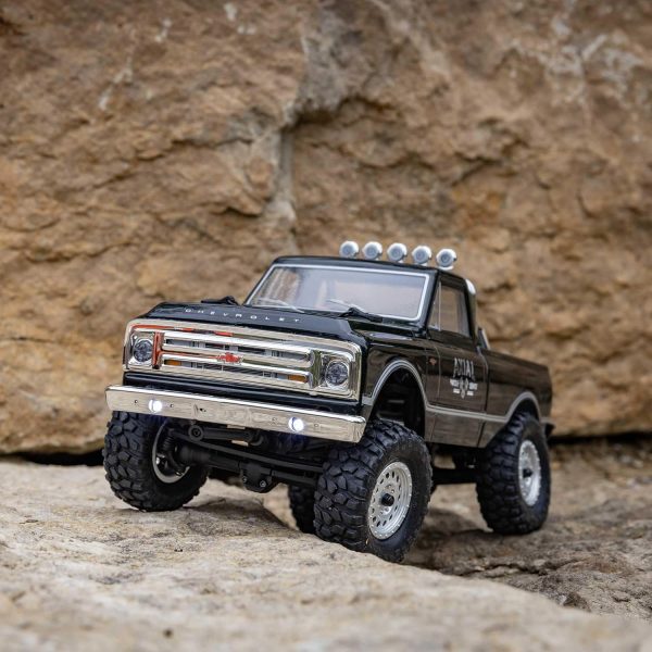 Axial RC Truck 1/24 SCX24 1967 Chevrolet C10 4WD Truck RTR (Comes with Everything Needed to Run), Black, AXI00001V2T4 - Image 5