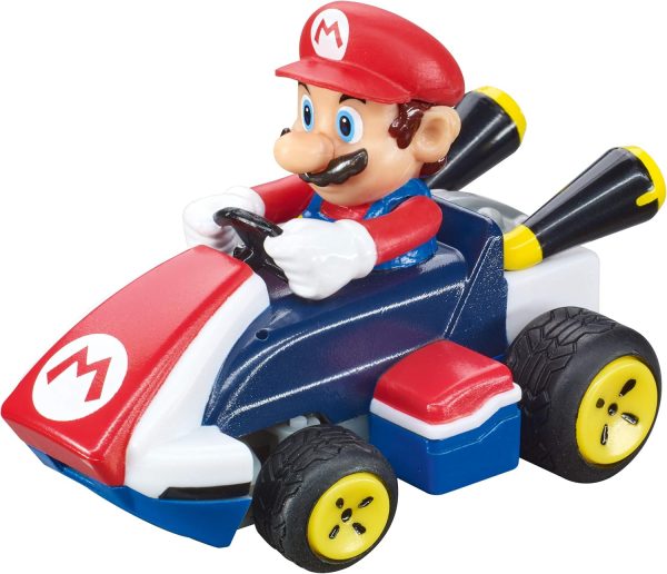 Carrera RC Nintendo Mario Kart 2.4 GHz Mini Collectible Radio Remote Control Toy Car Vehicle - Mario - Image 4