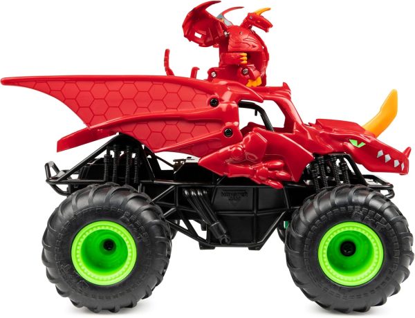 Monster Jam, Bakugan Dragonoid Remote-Control Monster Truck, Kids Toys for Boys and Girls Aged 4 and Up, 1:24 Scale - Image 11