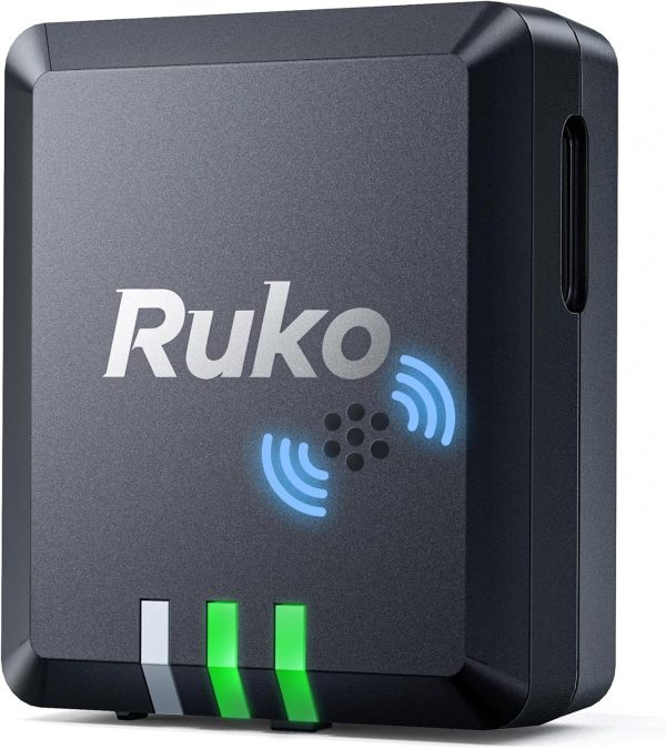 Ruko R111S RC Aircraft GPS Tracker/Finder with Beeper, Light Weight RID Module with Buzzer for FAA Regulation, Spare Part for FPV Drone, FAA Compliant Remote ID Module for Drone, 3 Hours Battery Time - Image 2