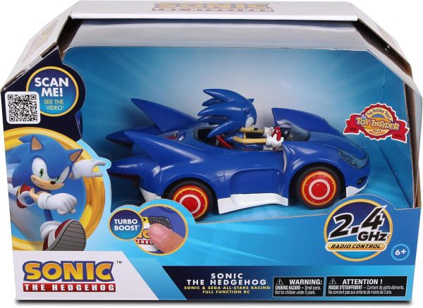 Sonic and Sega All Stars Racing Remote Controlled Car - Sonic the Hedgehog, For Ages 6 and up, Allows Children to Pretend to Drive and Have Fun at the Same Time! - Image 3