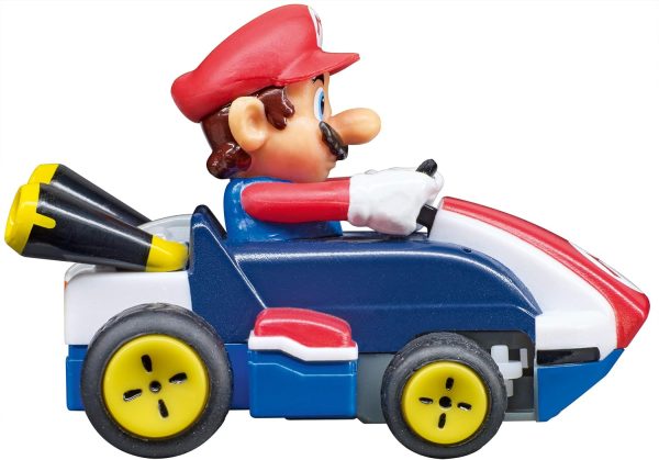 Carrera RC Nintendo Mario Kart 2.4 GHz Mini Collectible Radio Remote Control Toy Car Vehicle - Mario - Image 5