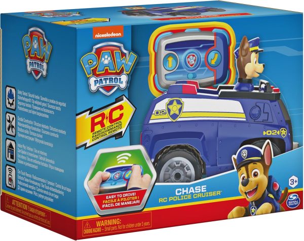 Paw Patrol, Chase Remote Control Police Cruiser with 2-Way Steering, for Kids Aged 3 and Up - Image 10