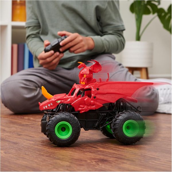 Monster Jam, Bakugan Dragonoid Remote-Control Monster Truck, Kids Toys for Boys and Girls Aged 4 and Up, 1:24 Scale - Image 4