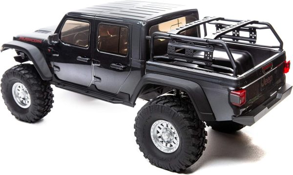 Axial RC Truck 1/10 SCX10 III Jeep JT Gladiator Rock Crawler with Portals RTR (Batteries and Charger Not Included), Gray, AXI03006BT1 - Image 8