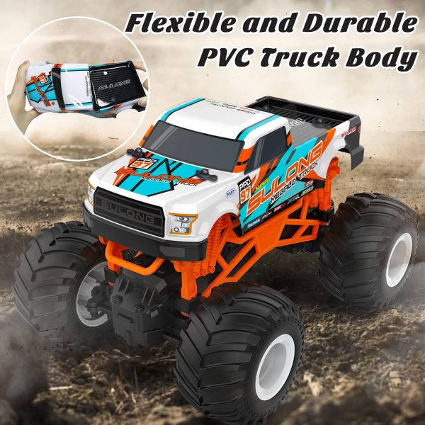 1:16 Scale RC Monster Truck - 2.4GHz All Terrain Car for Kids 4-12, 20 Km/h Off Road RC Truck, Christmas or Birthday Gift - Image 5