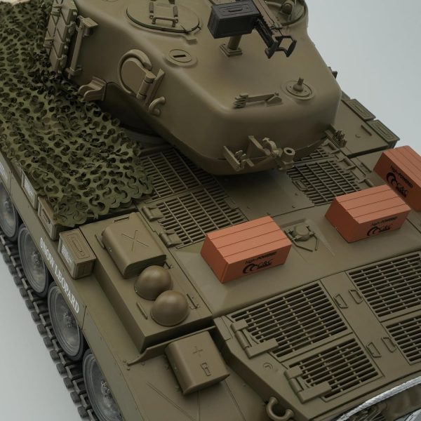 Modified Edition 1/16 Remote Control US M26 Pershing Heavy Tank (Upgraded/Metal Road Wheel & Tracks & Sprocket Wheel & Idle Wheel)(5000mah Nimh Battery)(Steel Gear Gearbox) - Image 6