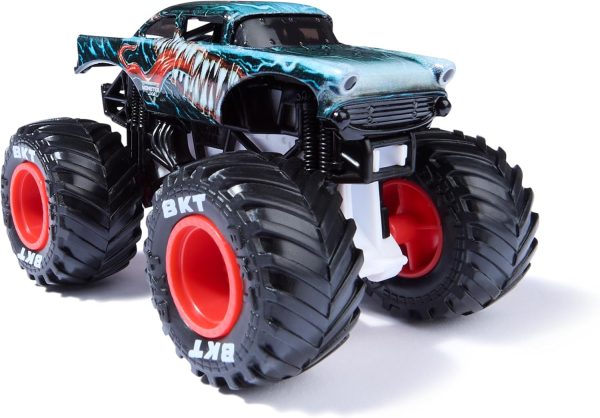 Monster Jam, Marvel Official Venom Vs. The Amazing Spider-Man Die-Cast Monster Trucks, 1:64 Scale, Kids Toys for Boys and Girls Ages 3 and up - Image 6