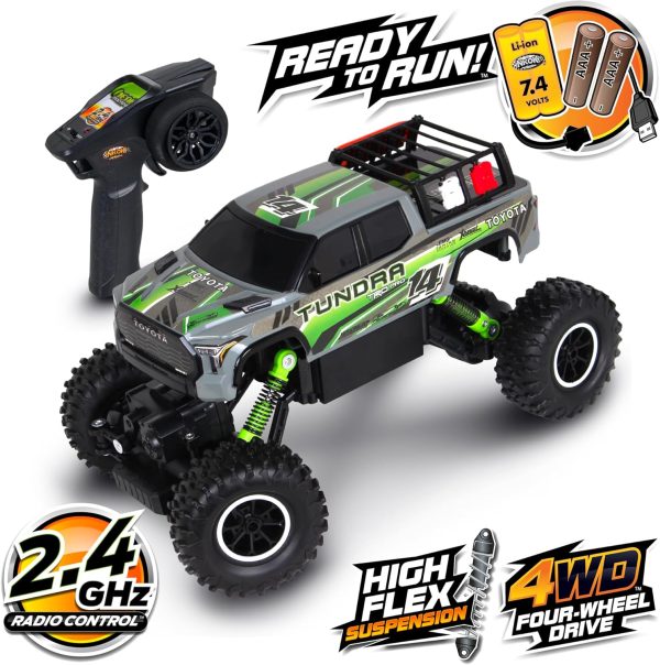 NKOK Ready to Run Mean Machines R/C Rock Crawler Toyota Tundra - Image 7