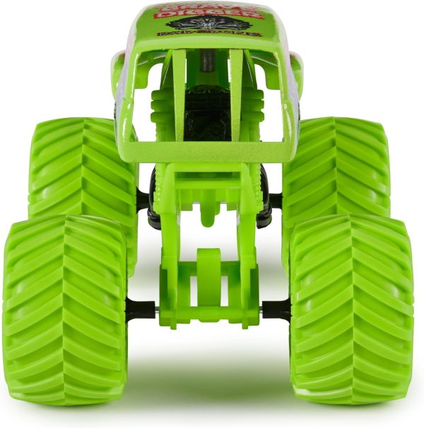 Monster Jam, Official Grave Digger Monster Truck, Collector Die-Cast Vehicle, 1:24 Scale, Kids Toys for Boys and Girls Ages 3 and up - Image 7