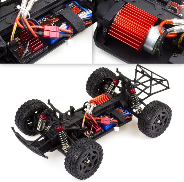 Cheerwing 1:16 Scale Short Course RC Car, 40KM/H High Speed 4WD Remote Control Truck Off-Road Remote Control Car - Image 4